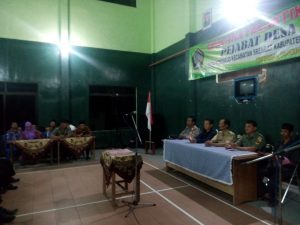 Pelantikan Di Desa Maron kamis.5-10-2017