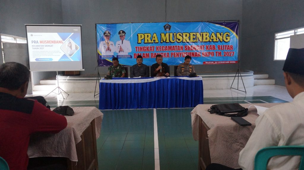 Dok. Sambutan Camat Srengat dan Pembukaan Pra Musrenbang